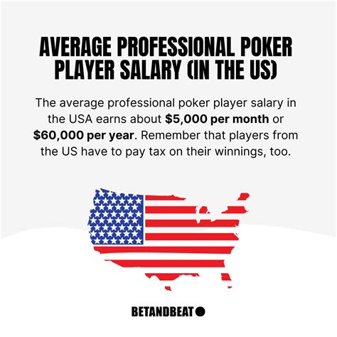 professional poker player salary